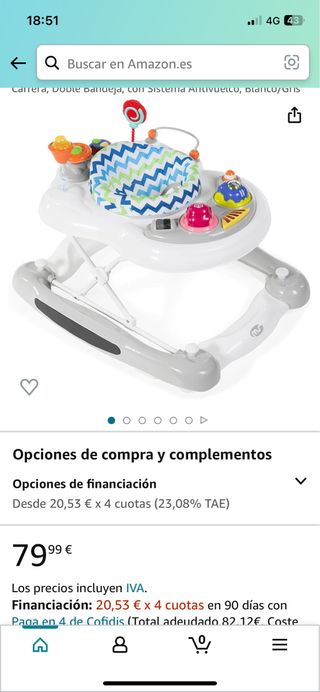 Tacata correpasillos Innovaciones ms giratorio