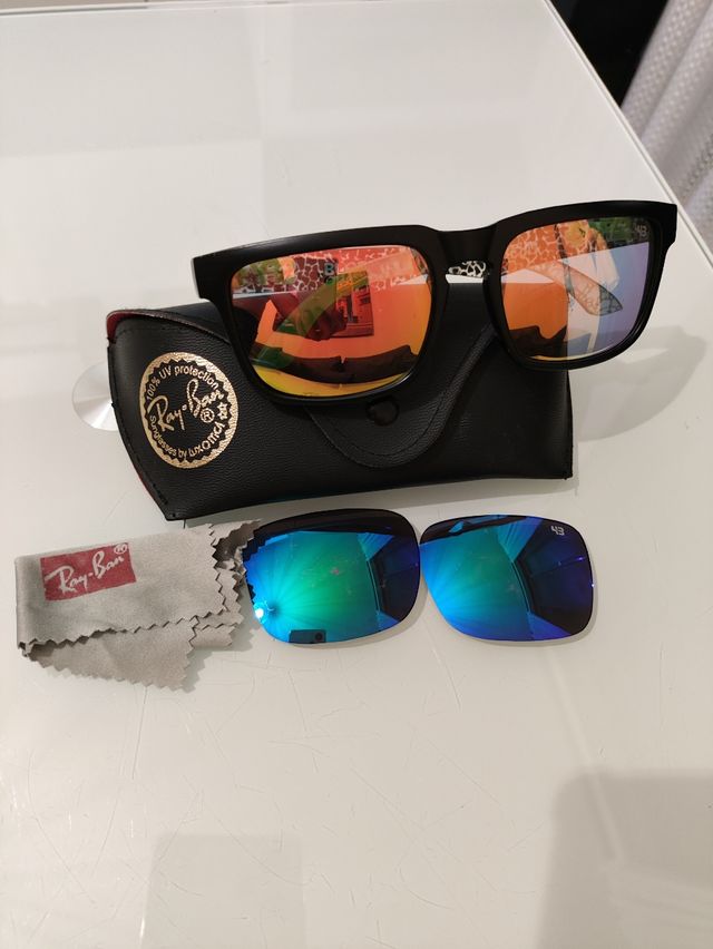 Gafas de sol Spy + funda Ray ban