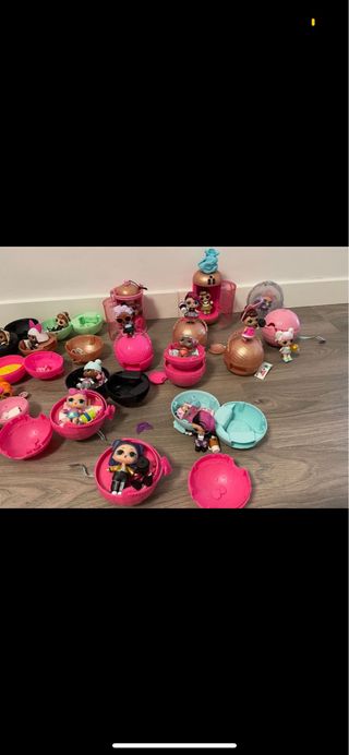 muñecas LOL surprise lote o mitad