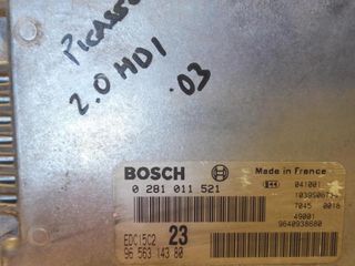 Centralita motor uce 0281011521 Citroen Xsara Pica