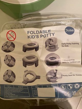 Reductor WC niños portátil