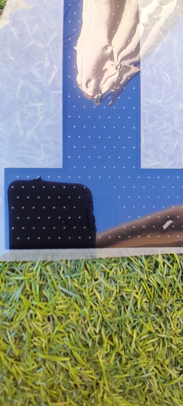 Estampado nombre y numero de Messi