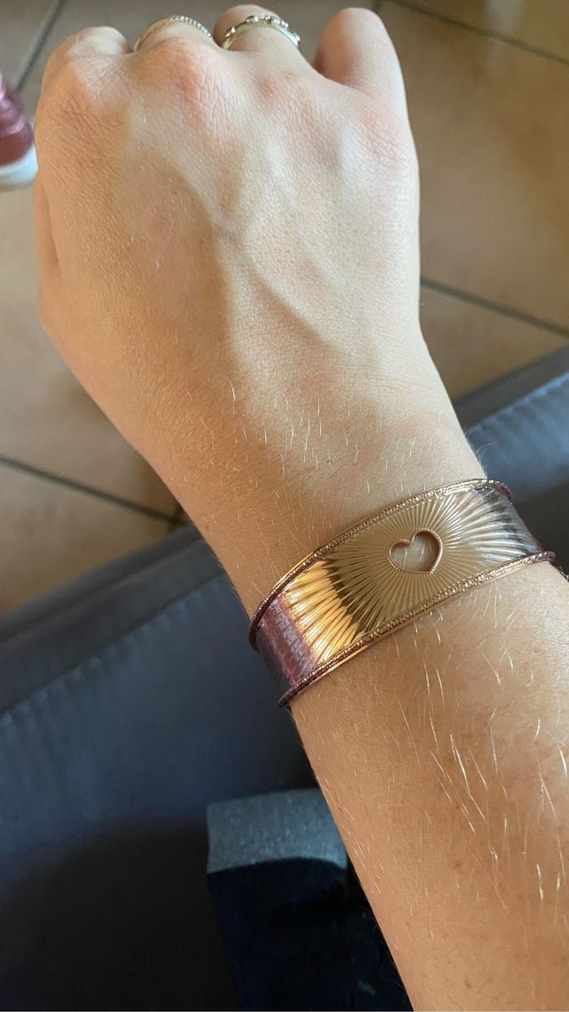 Bracciale bangle bronzo 