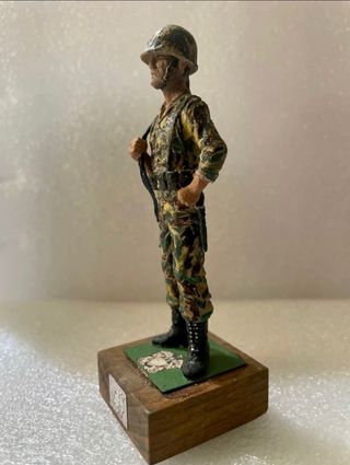 soldado americano, coleccion figuras plomo