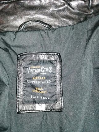 Cazadora Cuero jack & jones