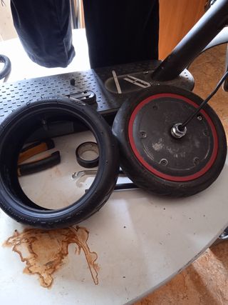 reparacion o cambios de  ruedas patin