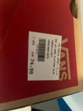 Zapatillas negras de tela