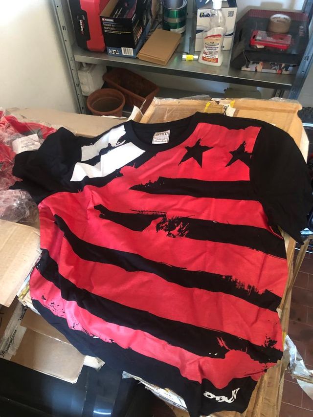 Maglia marca Opaco stile USA america taglia M