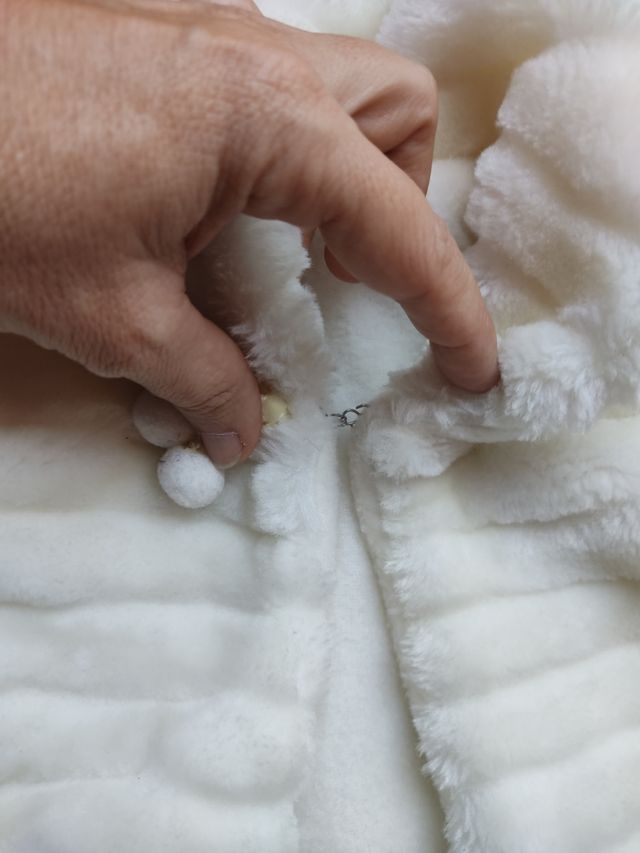 ABRIGO  PELO TALLA 1-2 AÑOS