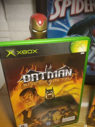 Batman Rise of Sin Tzu Xbox Classic 