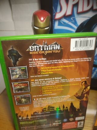 Batman Rise of Sin Tzu Xbox Classic 