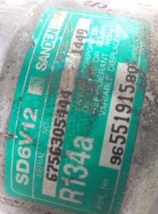 Compresor aire acondicionado 6756305444 Peugeot 30
