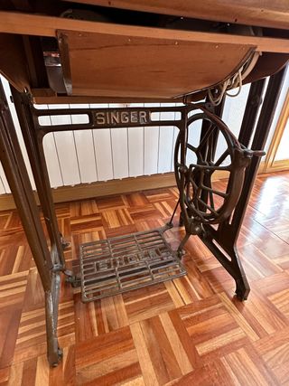 Maquina de coser electrica vintage singer