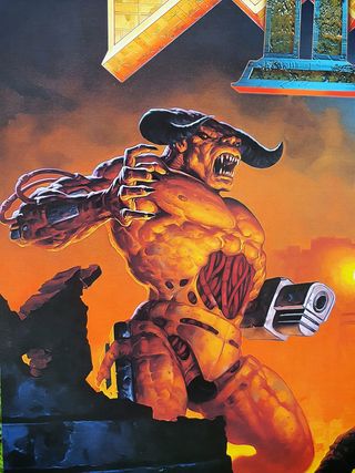 DOOM 2 ID Software Poster A3