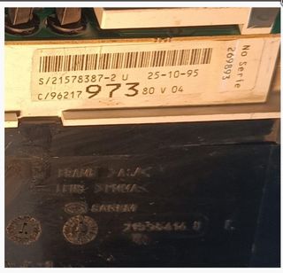 Cuadro de instrumentos S/21578393-4 Citroen Xantia