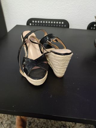 zapatos suela alta marca H&D moda española