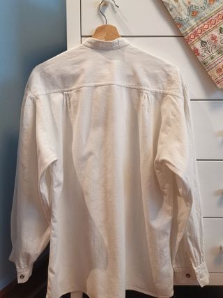 Camisa Blanca Artesana