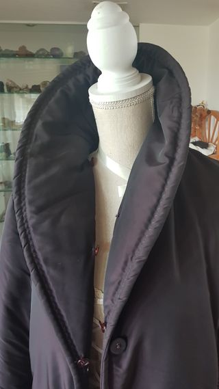 Cappotto piumino viola