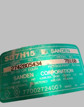 Compresor aire acondicionado 2742805434 Renault Cl