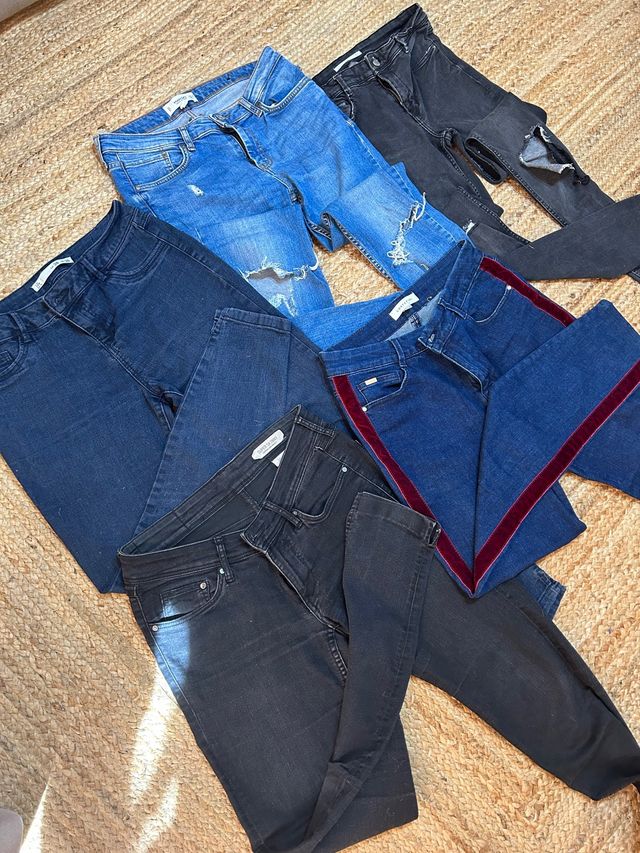 Vaqueros Zara/Mango varios estilos 
