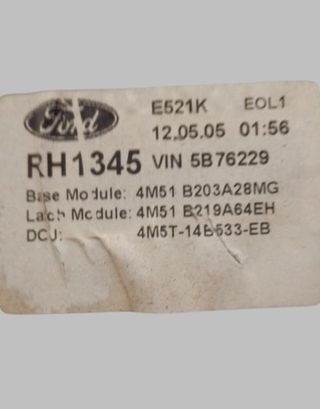 Elevalunas delantero derecho 5B76229 Ford Focus II