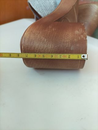 Sandalias zueco plateadas