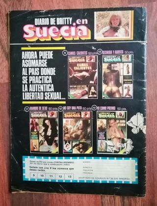Revista para adultos Trompa N4 1977