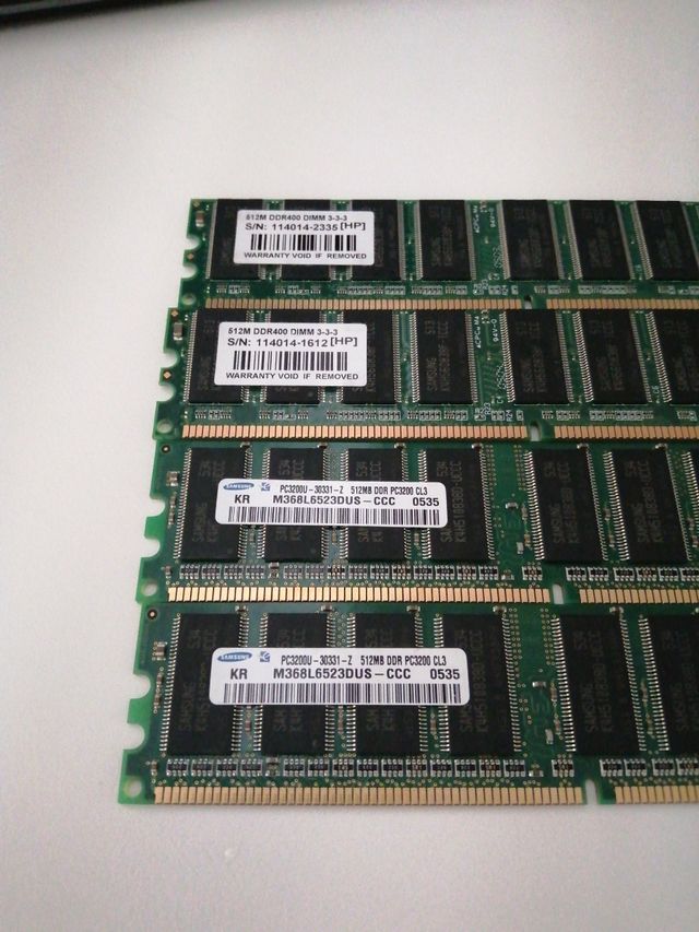 Memorias para Pc- ddr, ddr4