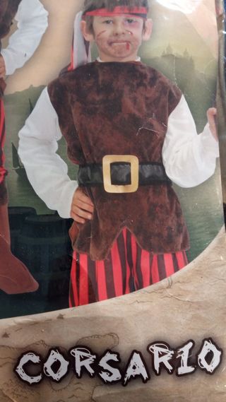 Disfraz Pirata talla unica