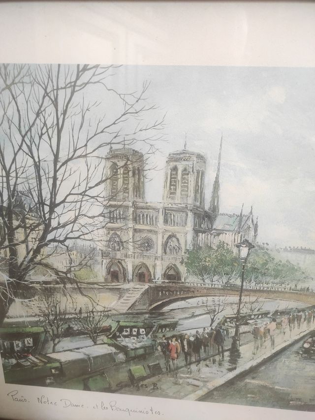 Quadro Paris Notre Dame
