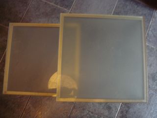 tavoli in vetro e acciaio inox