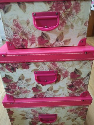 Pack 3 Cajas ordenación armario