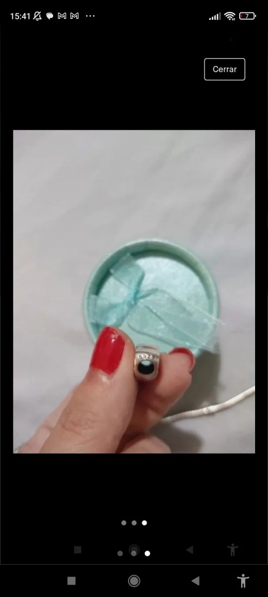 Charm Corazón Teacher plata nuevo