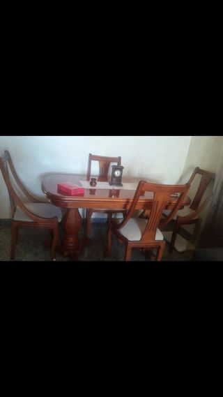 comedor  completo de madera