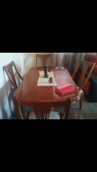 comedor  completo de madera