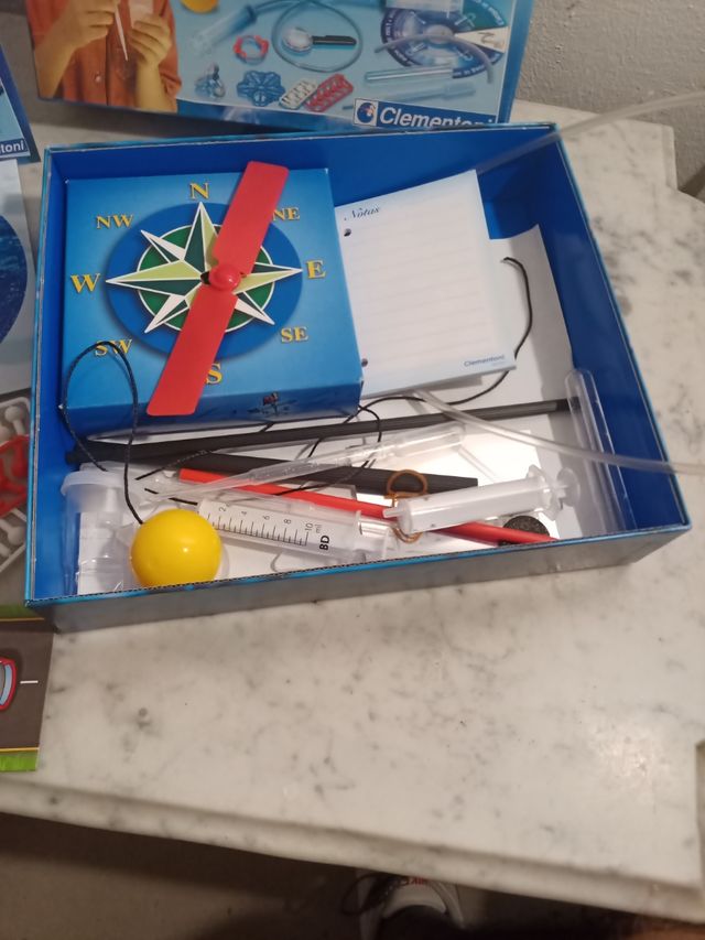 Experimentos con agua y aire