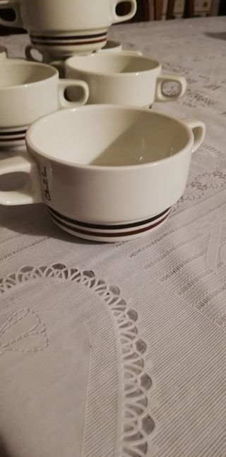 6 tazzoni in ceramica