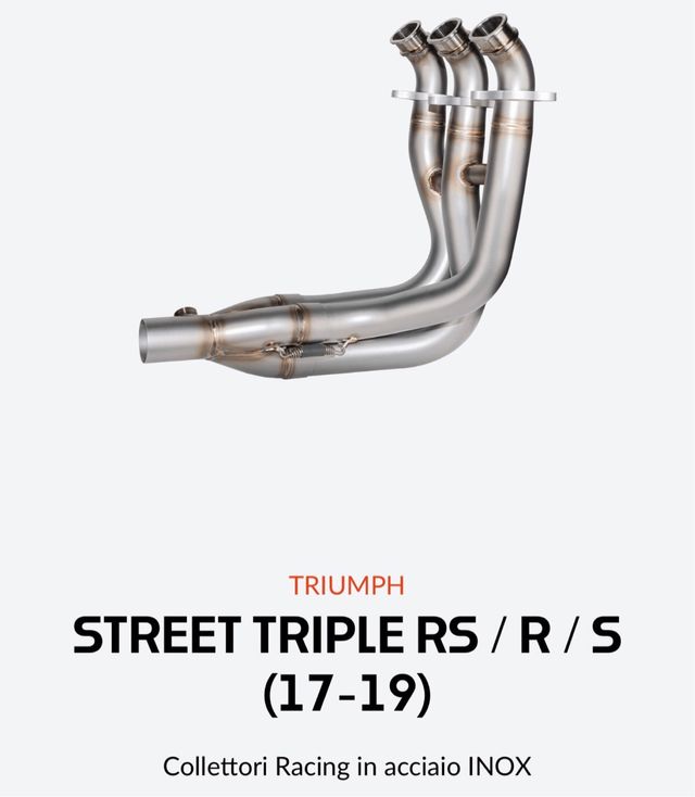 COLECTOR SPORT TRIUMPH STREET TRIPLE 765/660