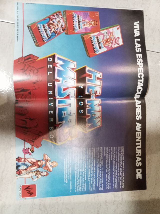 HE-MAN 1984 PUBLICIDAD VHS UNICA!!