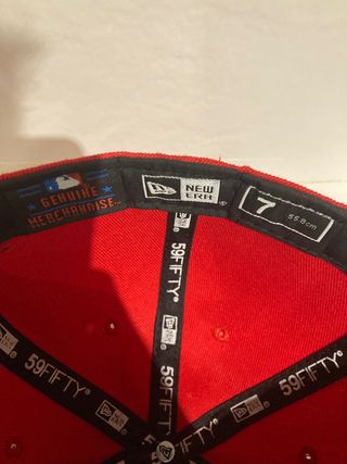 Gorra New Era LA On Field Rojo 59FIFTY Fitted