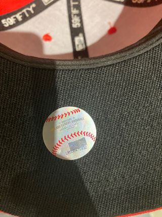 Gorra New Era LA On Field Rojo 59FIFTY Fitted