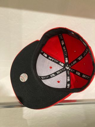 Gorra New Era LA On Field Rojo 59FIFTY Fitted