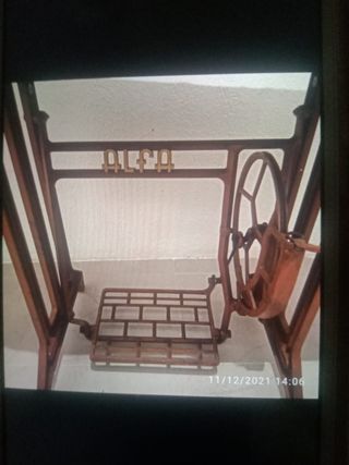 Máquina de coser antigua