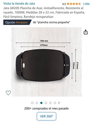 Plancha para cocinar NUEVA sin estrenar