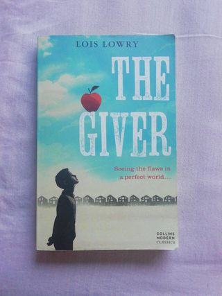 Libro lectura inglés "The Giver"