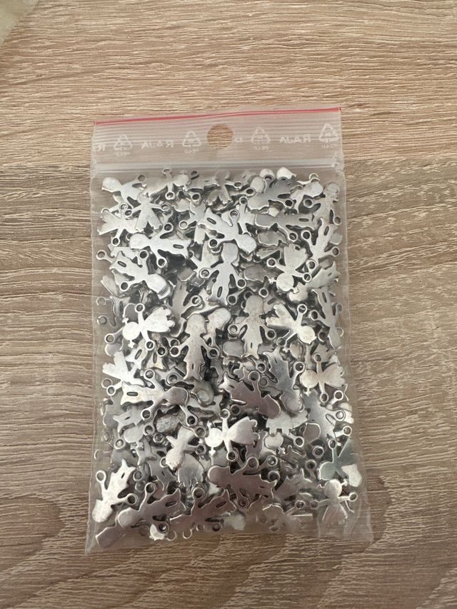 Lote de 740 Placas para grabar, zamak (minis)