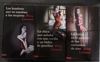 Libros trilogía Steig Larsson