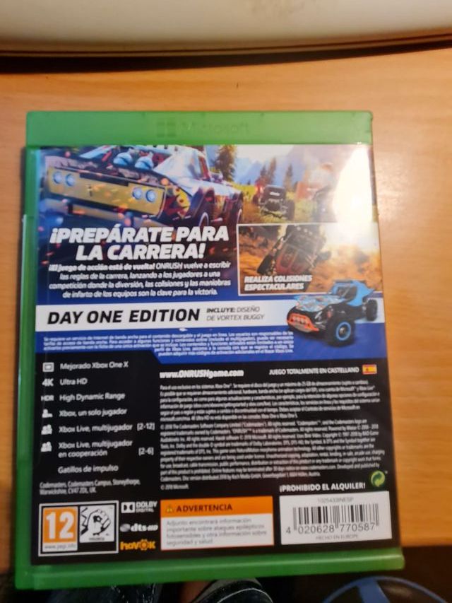 ONRUSH XBOX ONE ONRUSH XBOX 1