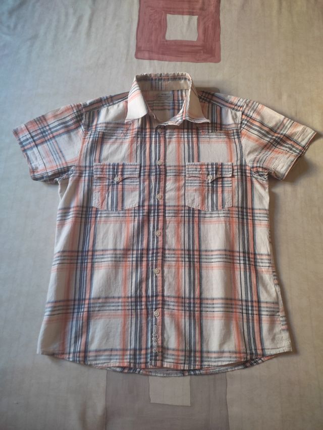 Camisa de cuadros  manga corta Jack and Jones M
