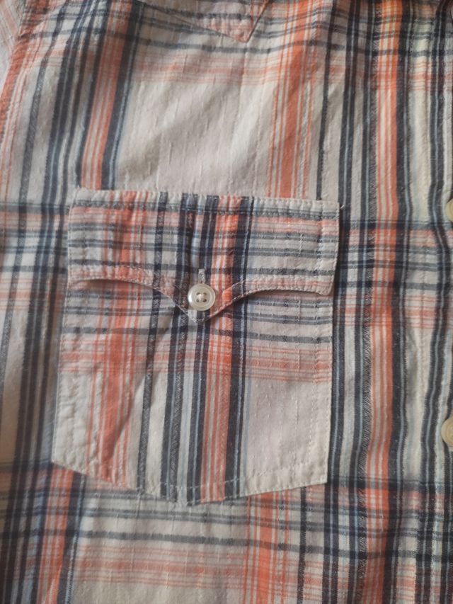 Camisa de cuadros  manga corta Jack and Jones M